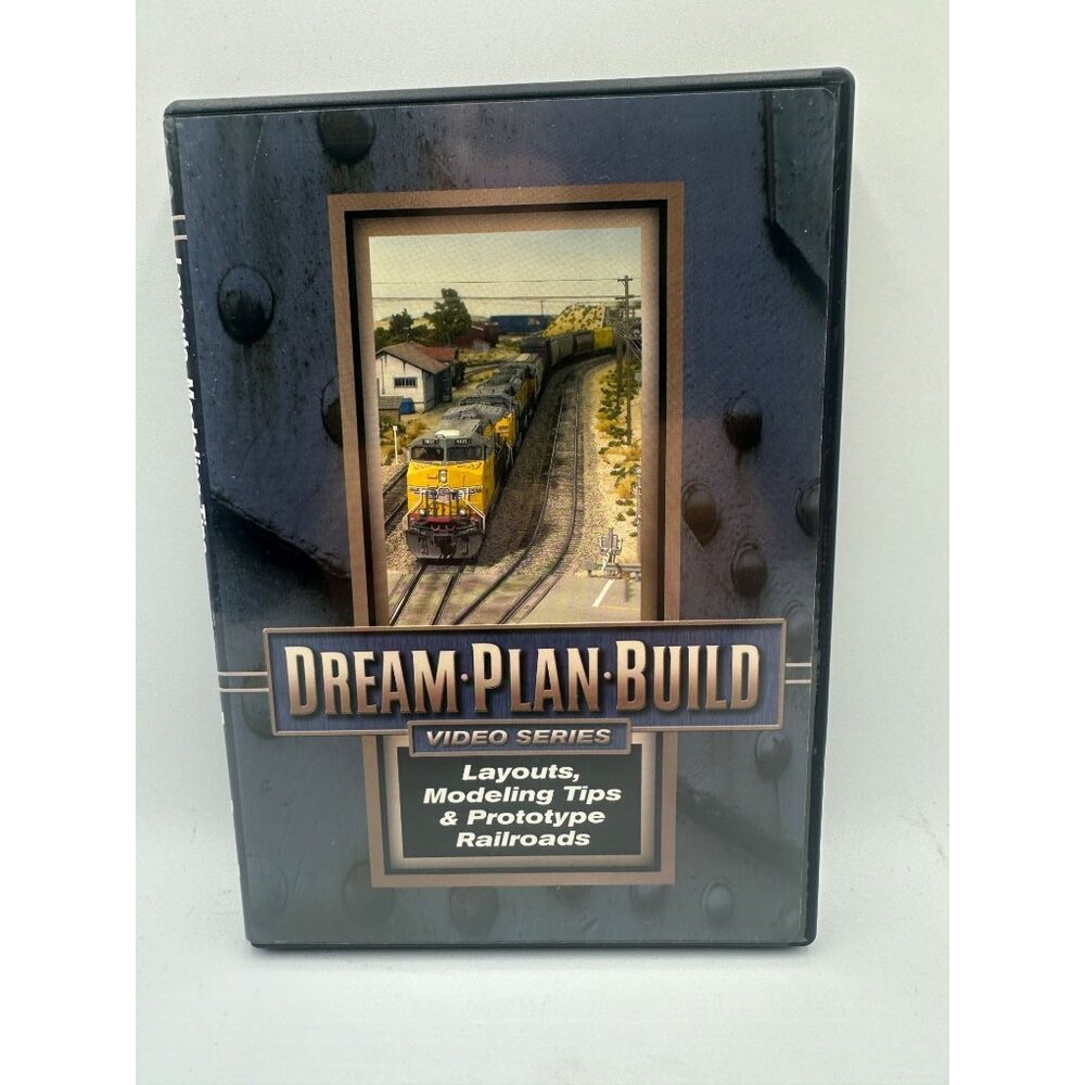 Dream Plan Build Video DVD Layouts Modeling Tips & Prototype Railroads